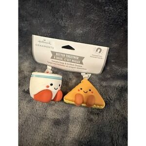 HALLMARK BETTER TOGETHER MAGNETIC ORNAMENT-Tomato Soup & Grilled Cheese Sandwich
